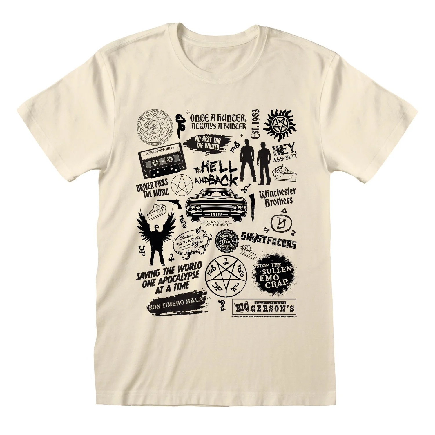 SNT10334TSC-Supernatural-Icons-UnisexNaturalTee_60e53dd8-c1ae-4fd7-8504-143faf8c13c2