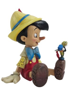 Pinocchio and Jiminy Cricket Figurine