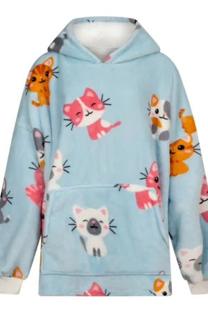 Kitties Fleece Hoodie