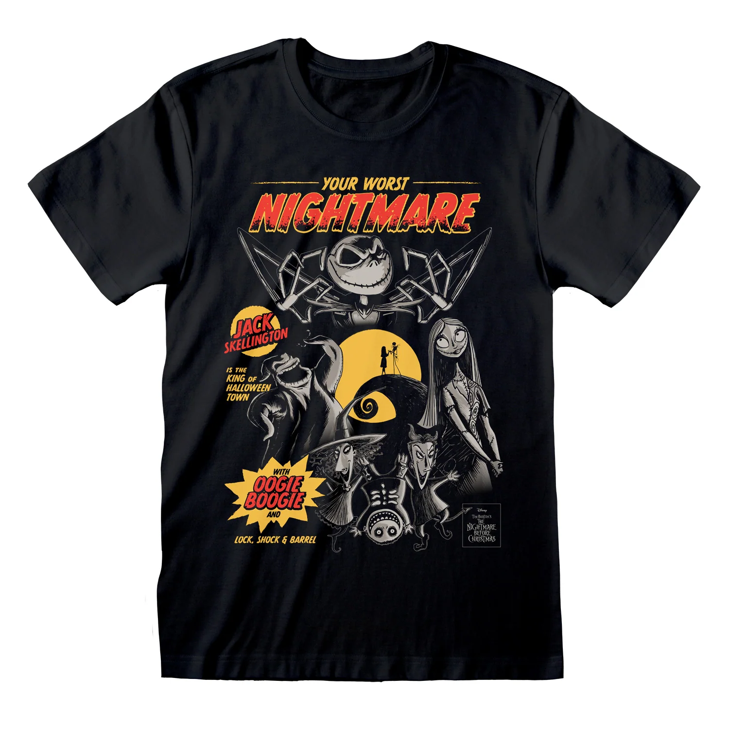 NBX10102TSB-NBX-ComicStyle-UnisexBlackTee